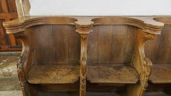 Church of St Peter and St Paul, Misericord Stalls, South, Lowered, East Harling