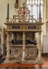 Tomb of Sir Thomas Lovell and Dame Alice, Church of St Peter and St Paul, East Harling