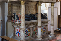 Tomb of Sir Thomas Lovell and Dame Alice, Church of St Peter and St Paul, East Harling