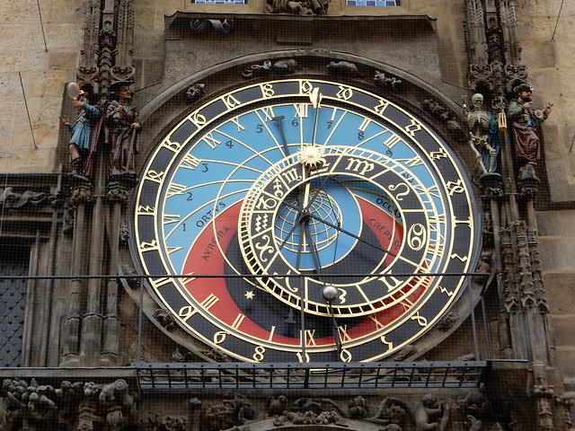 Prague's beautiful astronomical clock