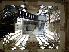 Trogir - cathedral of St lawrence, campanile descent