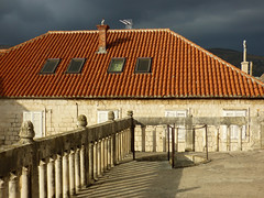 Trogir - cathedral of St lawrence, roof view (2)