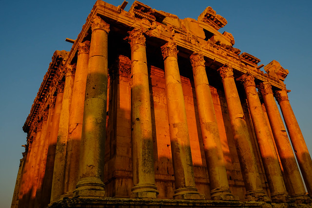 Golden Hour at the Temple of Bacchus