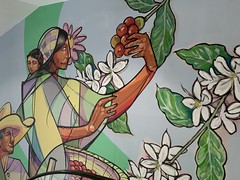 San Pedro Sula airport mural