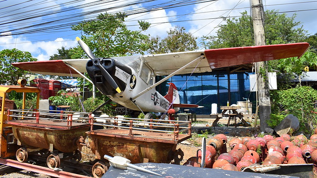 Cessna O-1A Bird Dog Thailand Army / Air Force preserved as US Marines serial "22452"