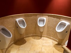 Urinals at Marina "Hohe Düne" Warnemünde