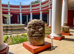 Anthropomorphic Sculpture nr 61 - Kaminaljuyu, Middle Preclassic Highlands - Museo de Arqueología y Etnología - Guatemala City, Guatemala 2020
