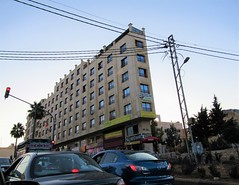 Commercial building on Yajouz Road, Amman (عَمّان‎), Jordan (الْأُرْدُنّ)