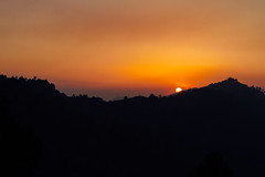 Sunset from Islamabad Pakistan's Hills