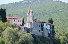 Rive macédonienne du lac Ohrid - Monastère Saint-Naum