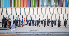 Acto de Jura de Policías Nacionales en la Comisaría Provincial de Albacete