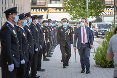 Acto de Jura de Policías Nacionales en la Comisaría Provincial de Albacete