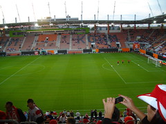 Pre-match Lubin stadium