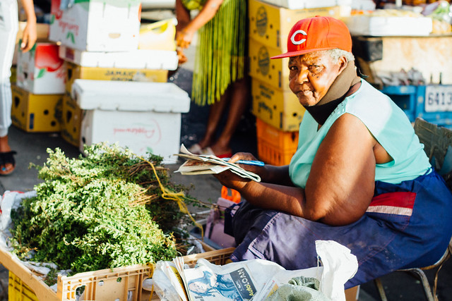 Woman in Market, Jamaica