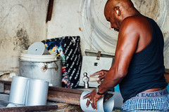 Man Hammering Metal, Jamaica