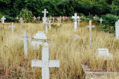 Cosses in Cemetery, Port Royal Jamaica