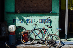 Roast Fish & Conchs, Castelton Jamaica