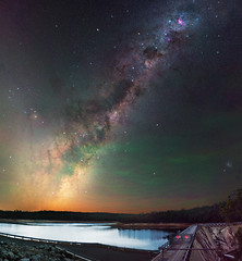 Milky Way at Wellington Dam - Collie, Western Australia