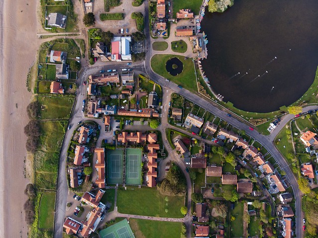 Thorpeness from above