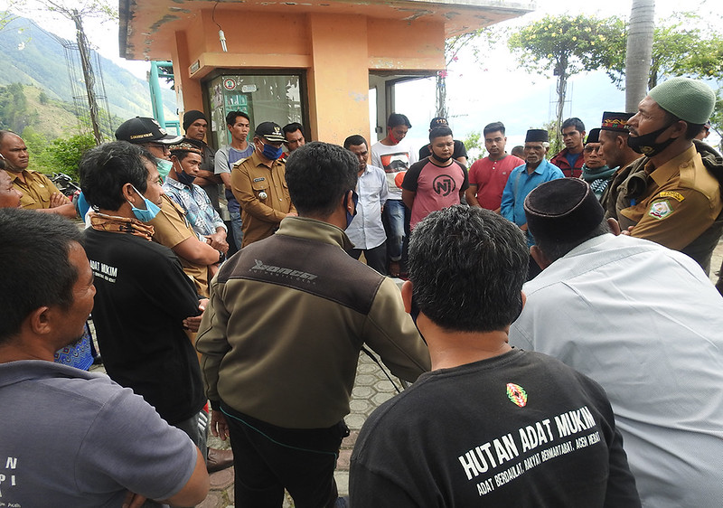 Diskusi Pemetaan di Kemukimen Bintang, Kabupaten Aceh Tengah