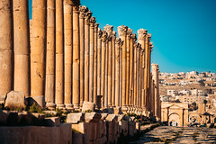 Colonnade, Jerash Gerasa Jordan