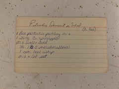 Recipe for Pistachio Dessert Salad from Hubbard, Minnesota
