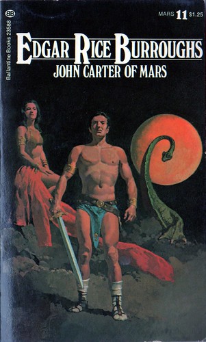 "John Carter of Mars" by Edgar Rice Burroughs