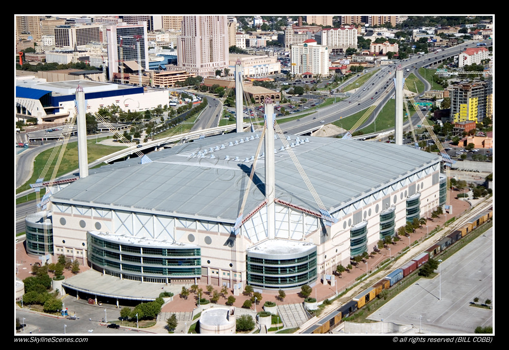 The Alamodome, San Antonio, Texas Alamodome Aerial with th… Flickr