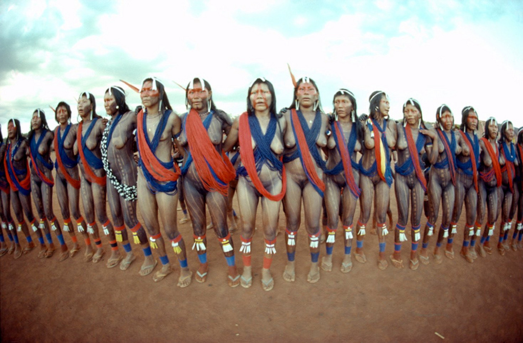 Kayapo Sorcerers Of Sex Kayapo Women Ritual Dancing To