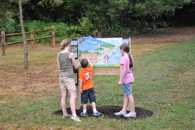 The Track Trail offers family friendly outdoor adventures at Claytor Lake State Park, Virginia