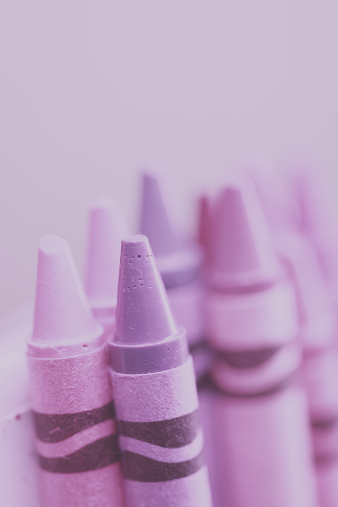 Lavender and Pink Crayons | Pink Poppy Photography is all ab… | Flickr