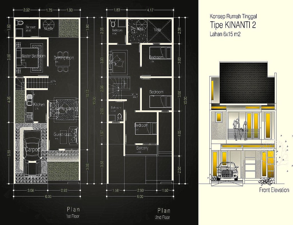 Desain Rumah Tipe KINANTI 2 Desain Rumah Ini Merupakan Mod Flickr