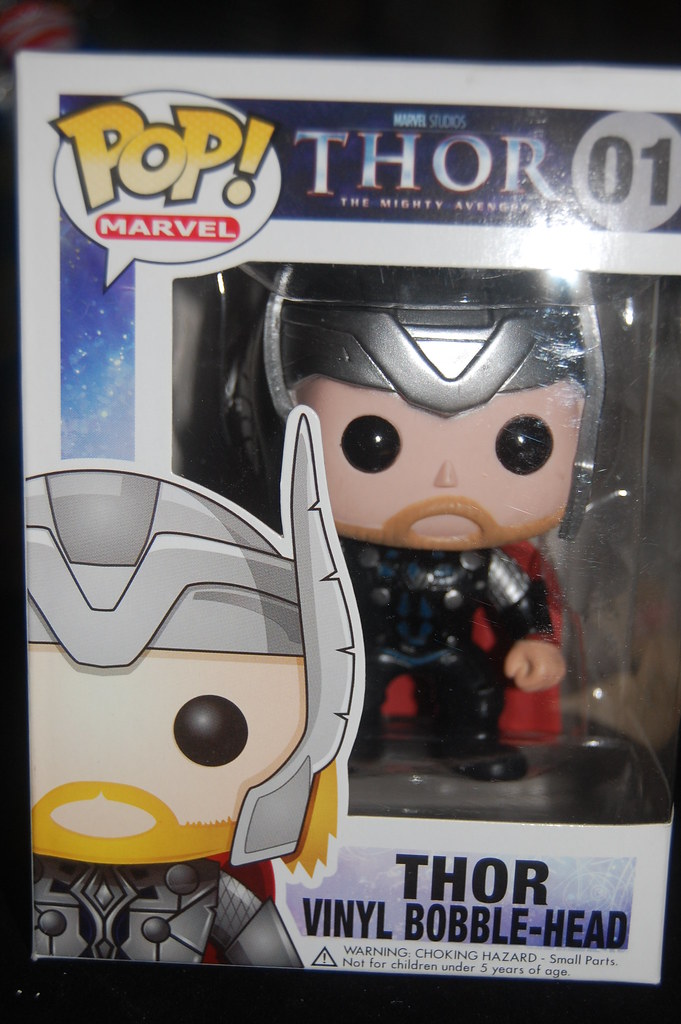 Funko Pop! Marvel Thor 01 Vinyl Bobble Head 2011 Flickr