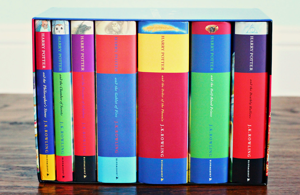 Harry Potter Books Uk Edition Blogged Genevieve A Flickr