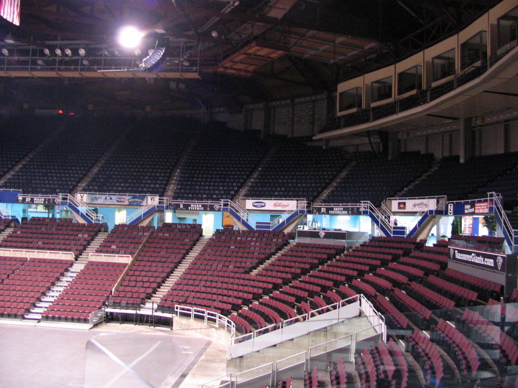 Pacific Coliseum, Vancouver BC Inside the Pacific Coliseum… Flickr