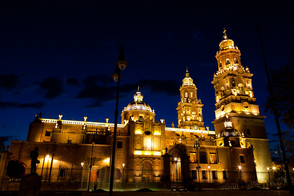 catedral de morelia in the night-michoacan-mexico | Anthony Pappone ...