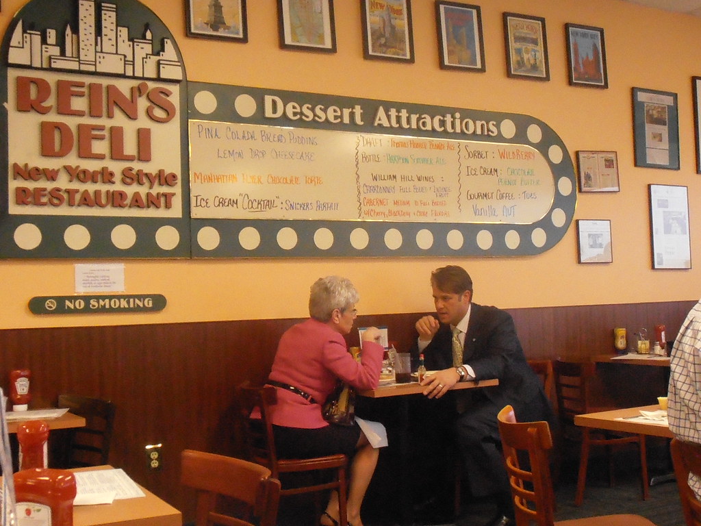 Breakfast At Rein S Deli With Lieutenant Governor Nancy Wy Flickr