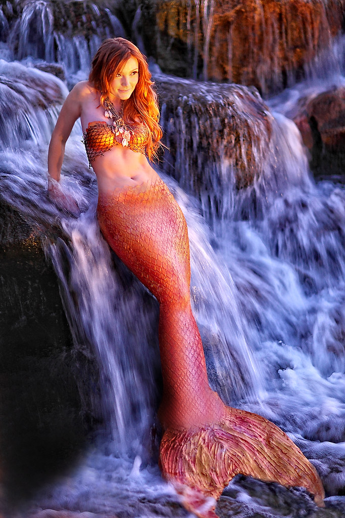 Stunningly Beautiful Twig The Fairy Mermaid Waterfall Suns -6693