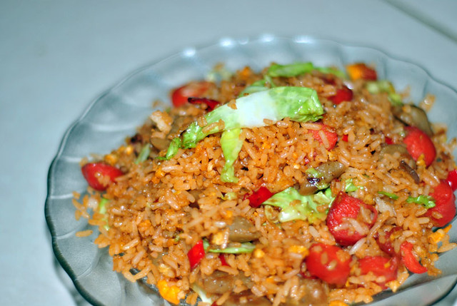 Nasi goreng sosis  Flickr - Photo Sharing!