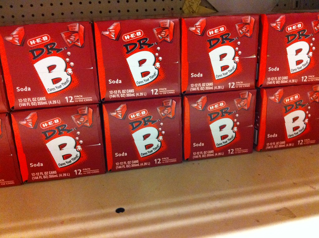 H-E-B Dr B | HEB's (Texas Grocery Store) Brand Of Dr Pepper … | Flickr