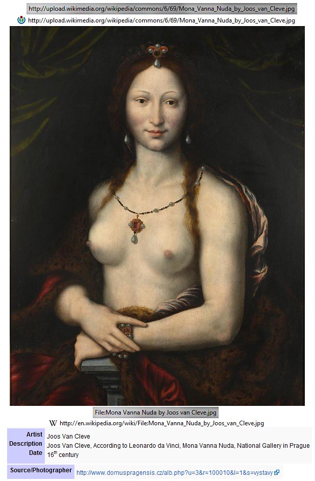 Mona Lisa Nude 110