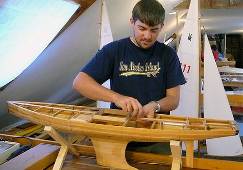 Building a Marblehead M Class pond yacht - The Wooden Boat School 