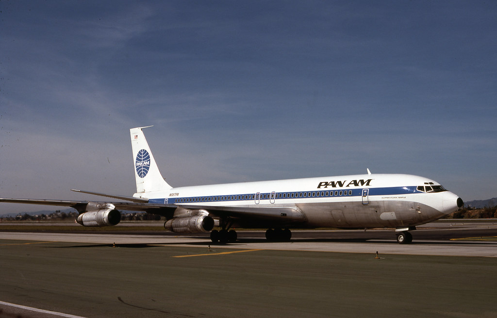 Pan Am Boeing 707-320B | Boeing 707-320C Pan Am LAX March, 1… | Flickr