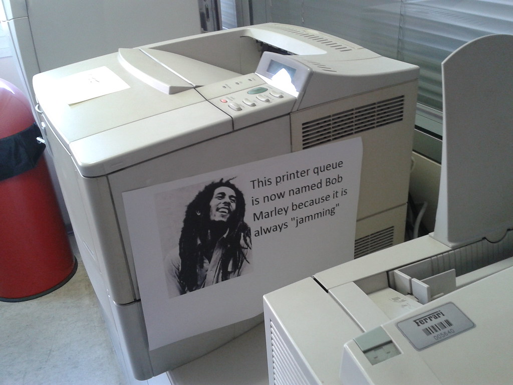 Bob Marley printer | fry_theonly | Flickr