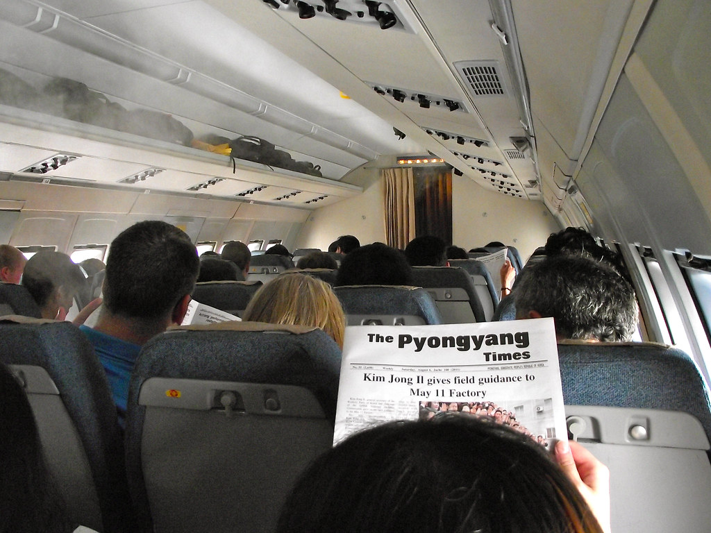 Air Koryo II-62 P-885 at Beijing about to push-back for Pyongyang