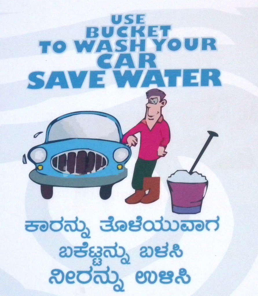 Simple ways to save water . Flickr