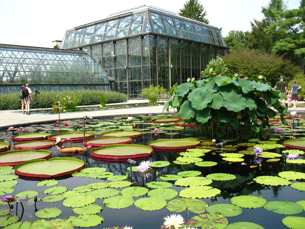 Greenhouses And Waterlilies Longwood Gardens Philadelphia Flickr