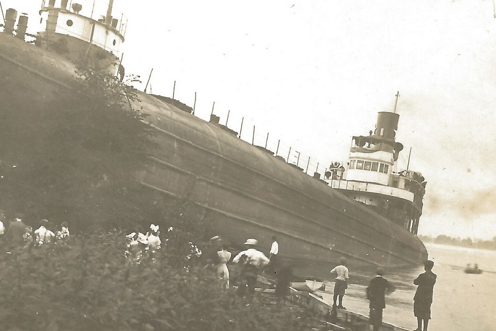 SE MARINE CITY MI RPPC 1913 WHALEBACK STEAMER FREIGHTER SS… | Flickr