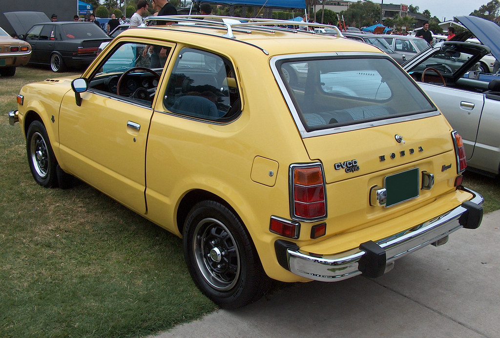 1975 Honda Civic CVCC rear 3q | Ate Up With Motor | Flickr