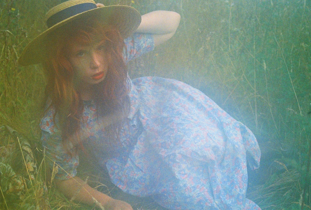 katie in the meadow .film. | nicolette clara iles | Flickr
